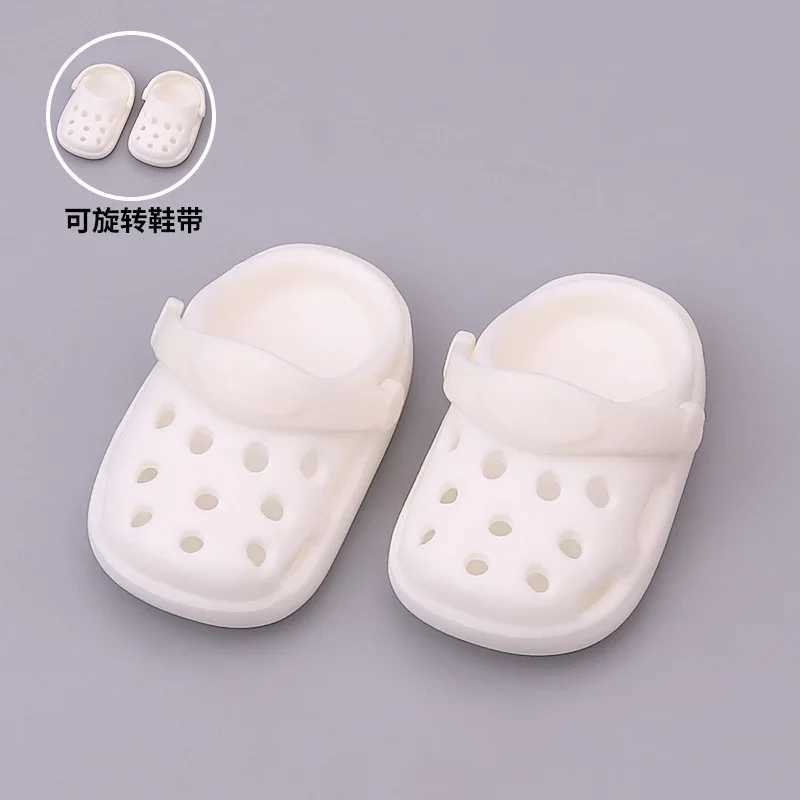 Labubu Accessories Doll Shoes Beach Slippers Summer Sandals For 17cm Labubu V3 Doll Clothes Outfit Accessories Ropa Labubu C250924