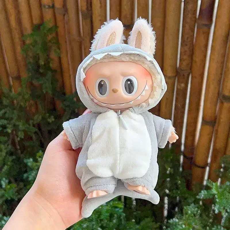 Dragon animal monster onesie For Labubu V3 V2 V1 baby clothes Dinosaur Costume for Ropa Labubu outfits C250924