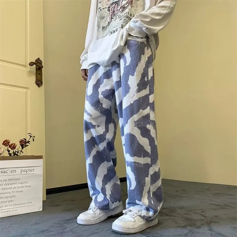 Men's Jeans Blue Bl… - image