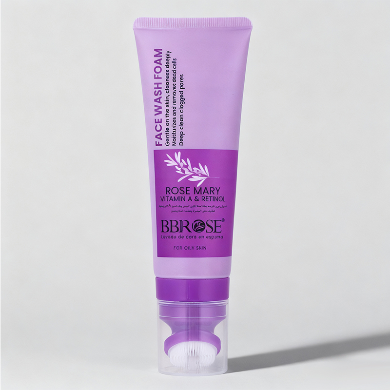 BBROSE Rosemary, Vitamin A & Retinol Face Wash Foam, Deep - Cleansing for Oily Skin