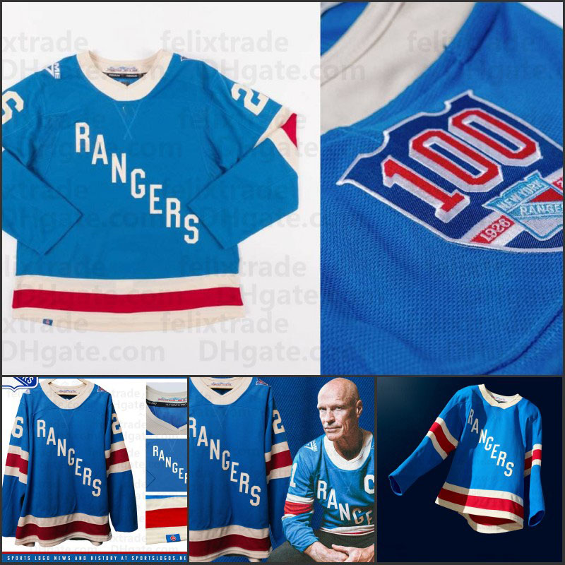 Matt Rempe 2025-26 Centennial Ranger Jersey Chris Kreider J.T. Miller Artemi Panarin Jonathan Quick Mika Zibanejads Fox Igor Shesterkin custom Jerseys