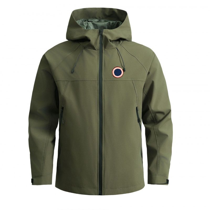 Men's Waterproof Softshell Jacket: Hooded Windbreaker for Men Hiking Camping and Outdoor Activities Jackets Outerwear Coats