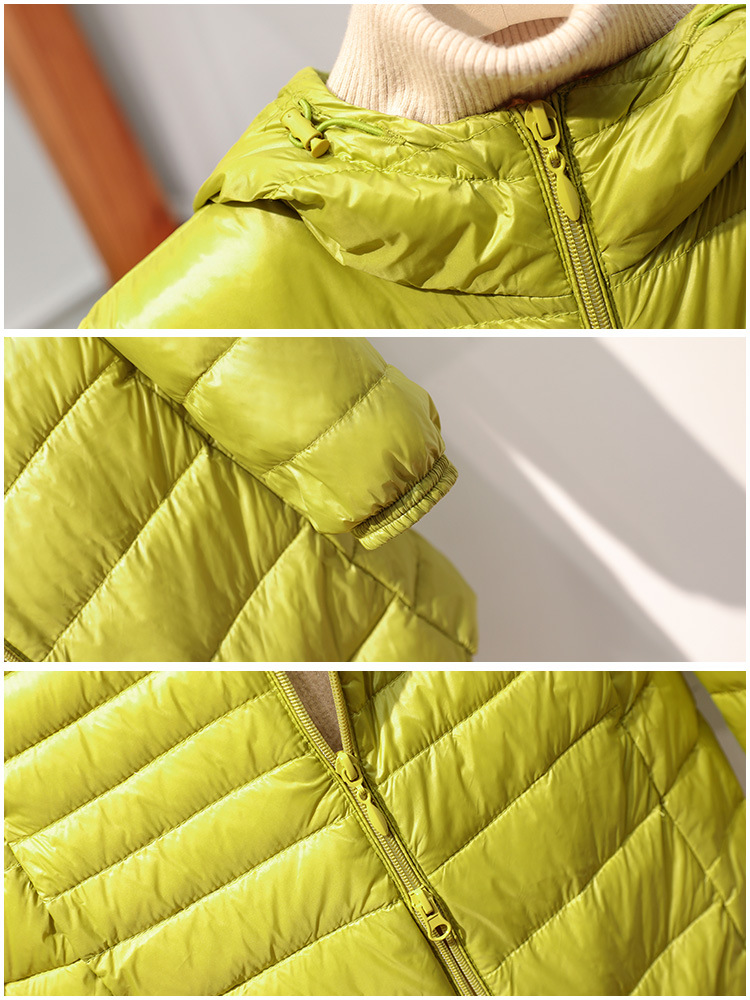 Women Puffer Jackets Ultralight Duck Down Jacket New Autumn Winter Warm Portable Hooded Coat Female Windbreaker Parka Plus Size