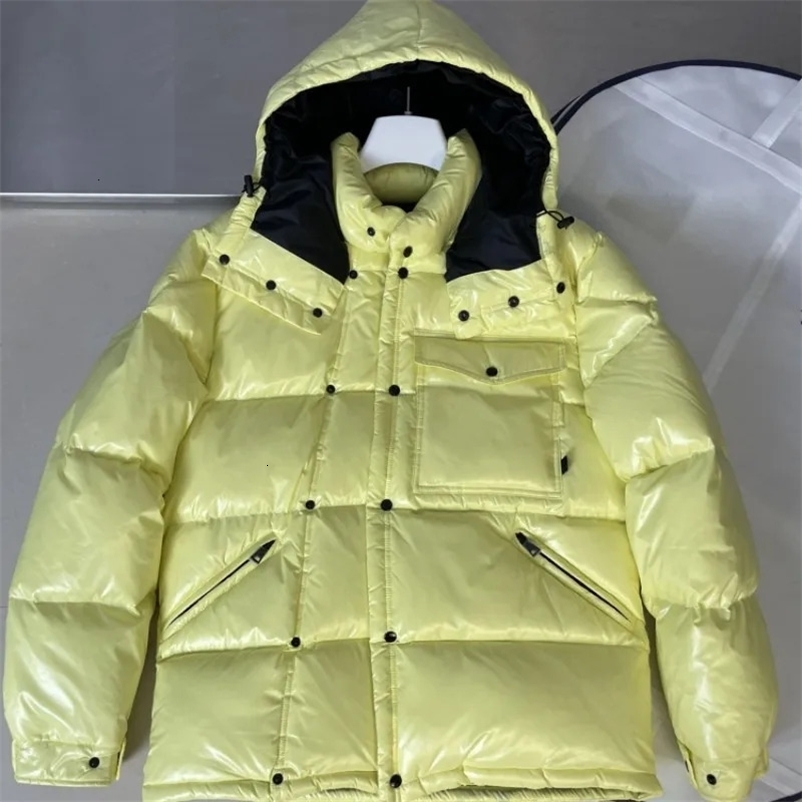 Men's Down Parkas Autumn and winter Men and women hooded Down jacket Y2K Casual jacket Letter Solid color warm fashion single-breasted coat 23102
