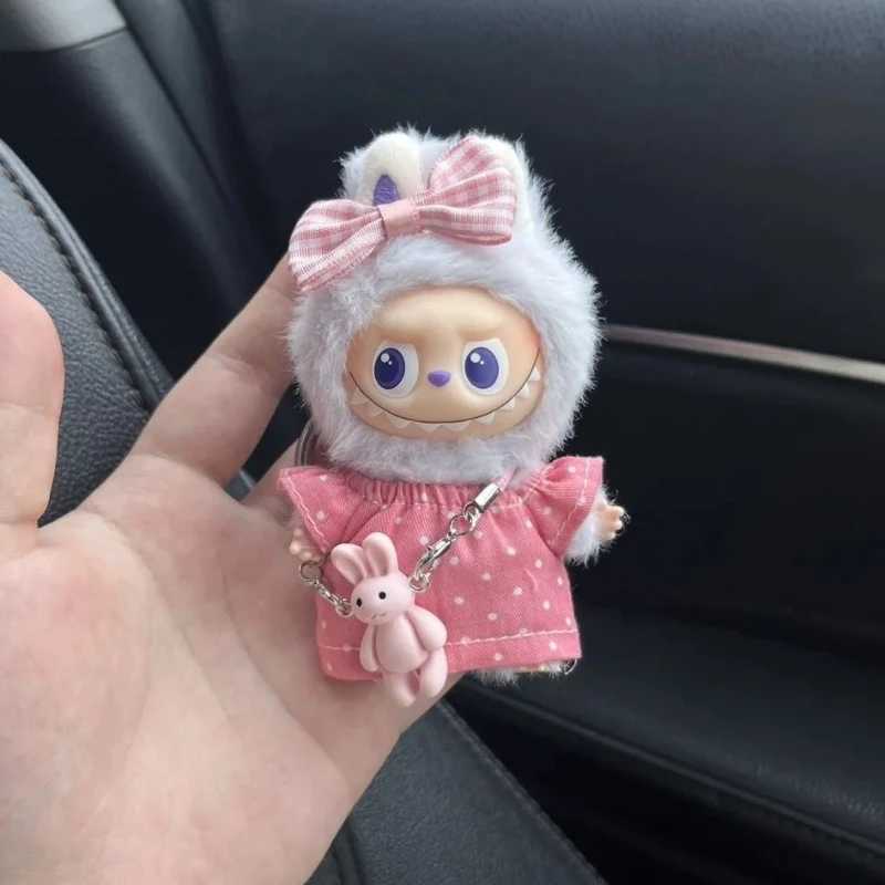 For Labubu 40 Cloth for Love Clothes 3pcs Floral Skirt Set Doll Clothes Outfit Accessories Labubu Clothing Fashion Gift C250924