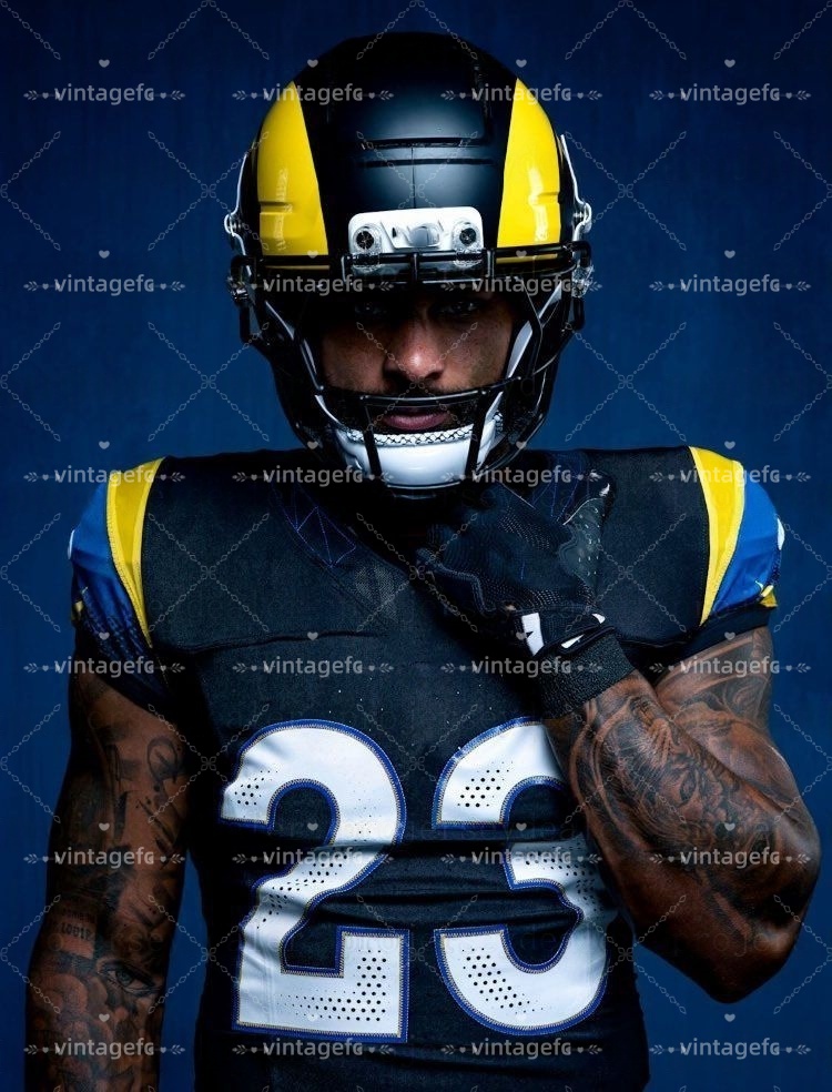 2025 CustomRivalries jerseys 12 Matthew Stafford Kyren Williams Aaron Donald Puka Nacua avante Adams Christian Rozeboom Jaylen McCollough Stetson Benn