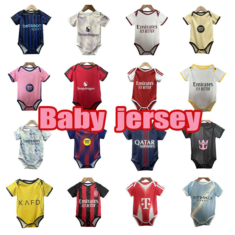 new baby 25 26 SCOOER JERSEY 2025 Baby Football Shirts Children Jerseys