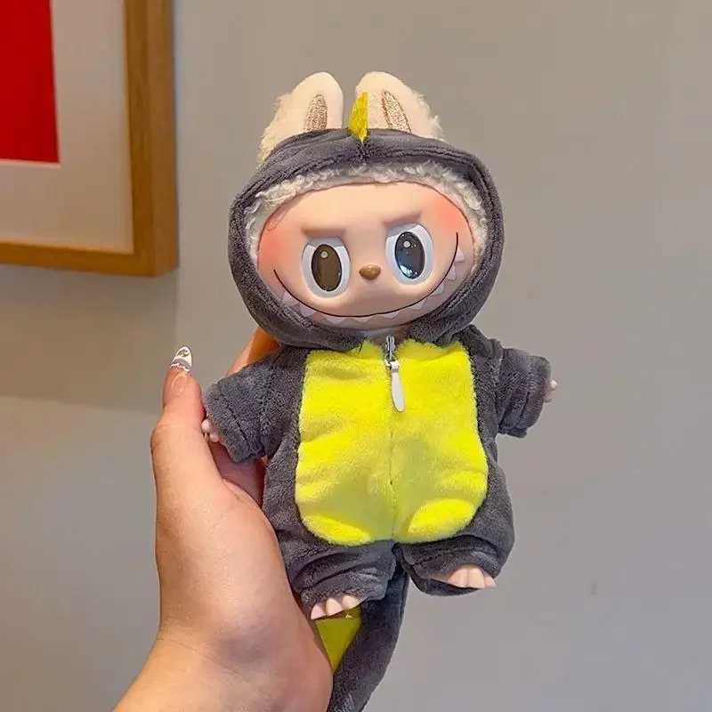 Dragon animal monster onesie For Labubu V3 V2 V1 baby clothes Dinosaur Costume for Ropa Labubu outfits C250924