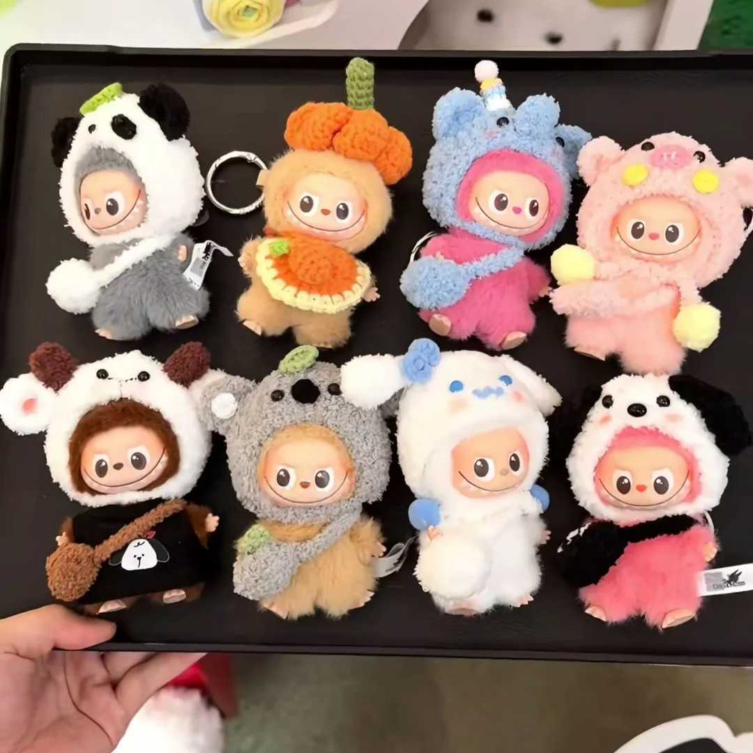 Cute Animal Themed Clothing For Labubu V4 The Monsters Pin Doll Clothes Accessories Ropa Labubu C250924