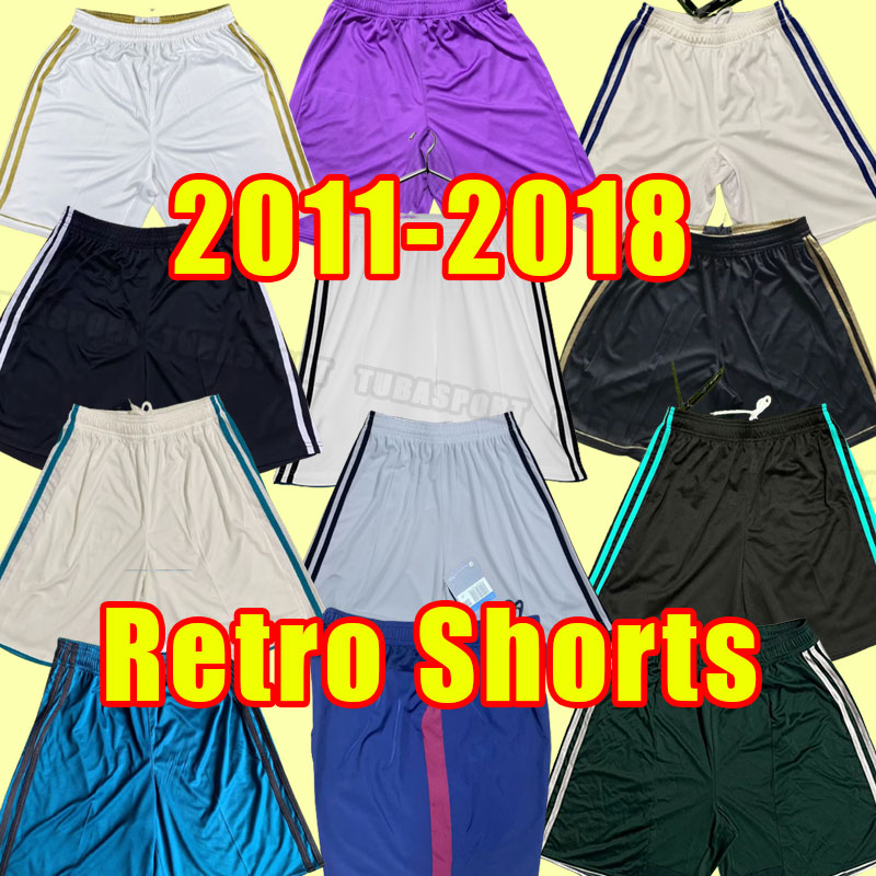 kaka BENZEMA retro soccer shorts Di Maria ALONSO RONALDO MODRIC Real classic madrids vintage football pants 2011 2012 2013 2014 2015 2016 2017 11 12 13 14 15 16 17