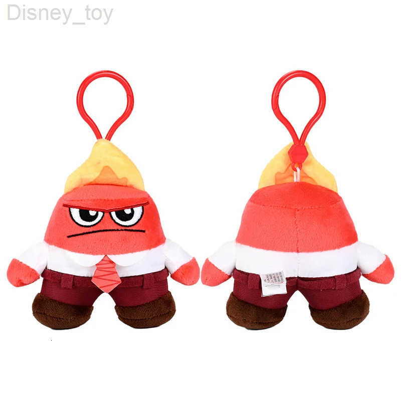 Disney Inside Out 2 Doll Keychains Anime Anxiety Anger Fear toy figurine Key Ring Bags Pendant Decor Kid Classic Toys Hot sales H250924