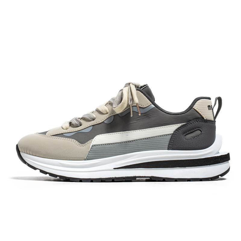 MEIRETU Free delivery designer shoes Men spring autumn thick soled fashionable casual shoes trend