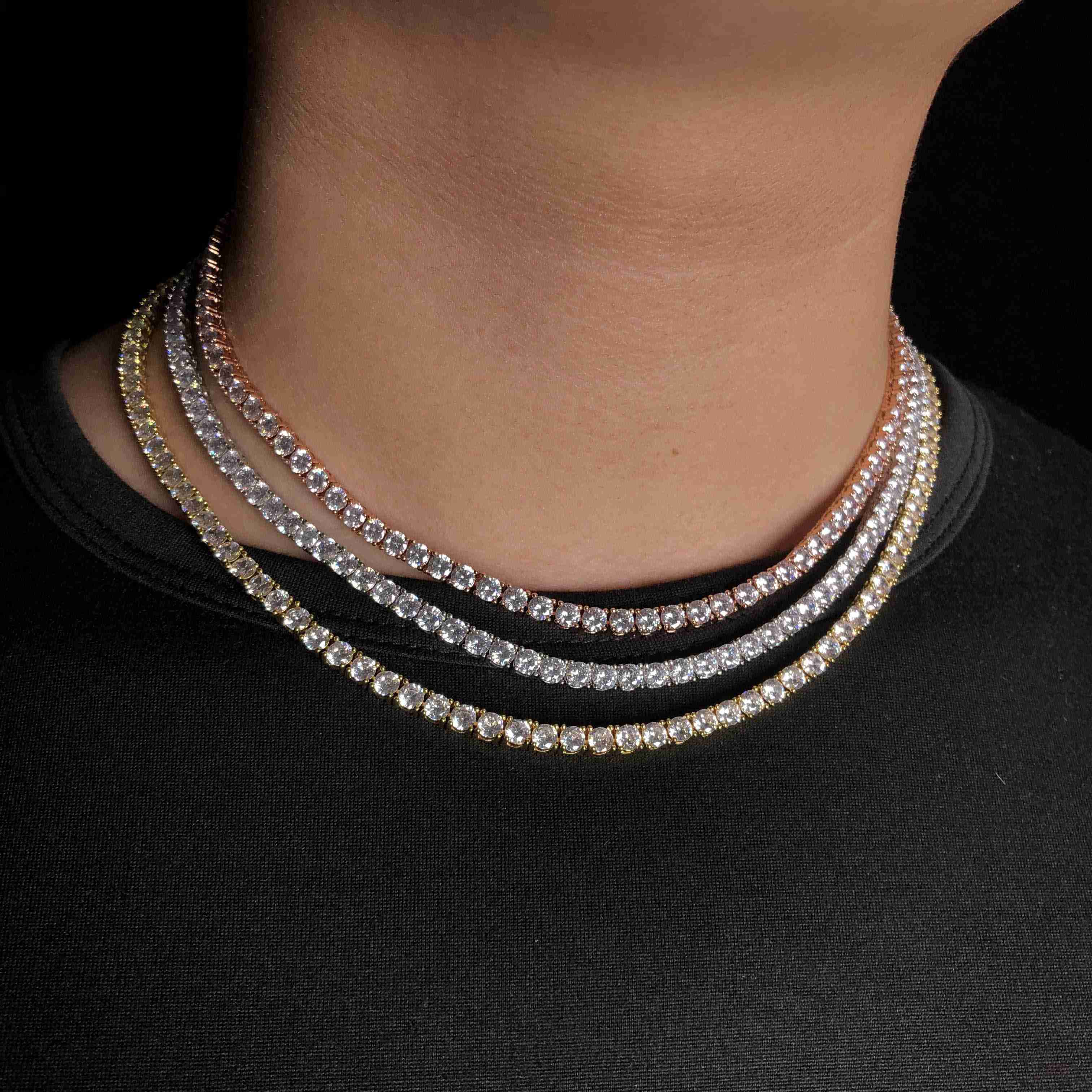 YSS Jewelry Fashion Jewelry 4mm Tennis Chain