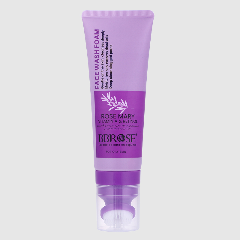 BBROSE Rosemary, Vitamin A & Retinol Face Wash Foam, Deep - Cleansing for Oily Skin