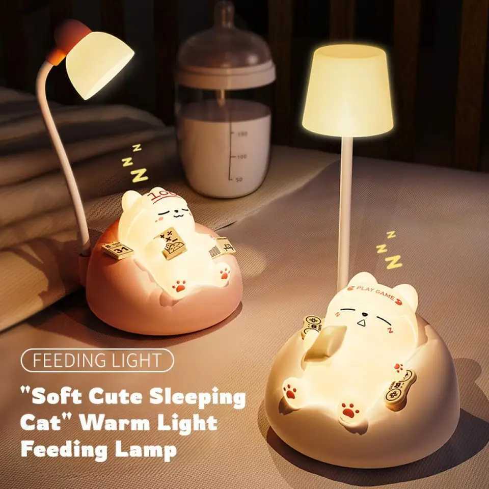 Famous Night Light Creative Gift For Students Friends Kids Baby Bedside Lamp Warm Nursery Light Sleep Decor Birthday Present C251115