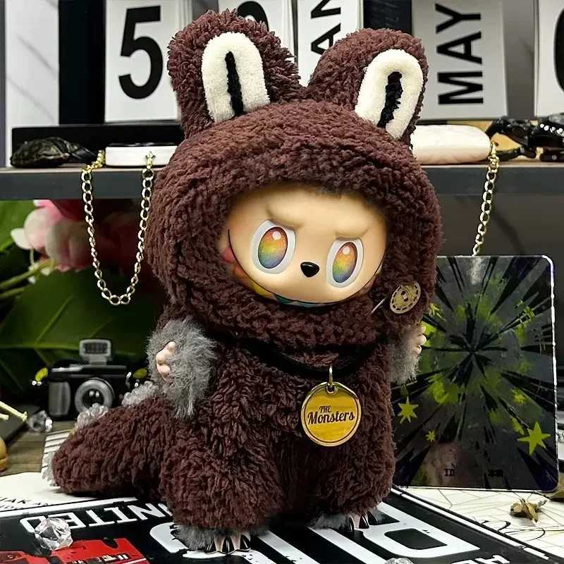 Mini plush dolls clothes suitable for highenergy labubu clothing accessories party angel set and big leader set no doll C250924