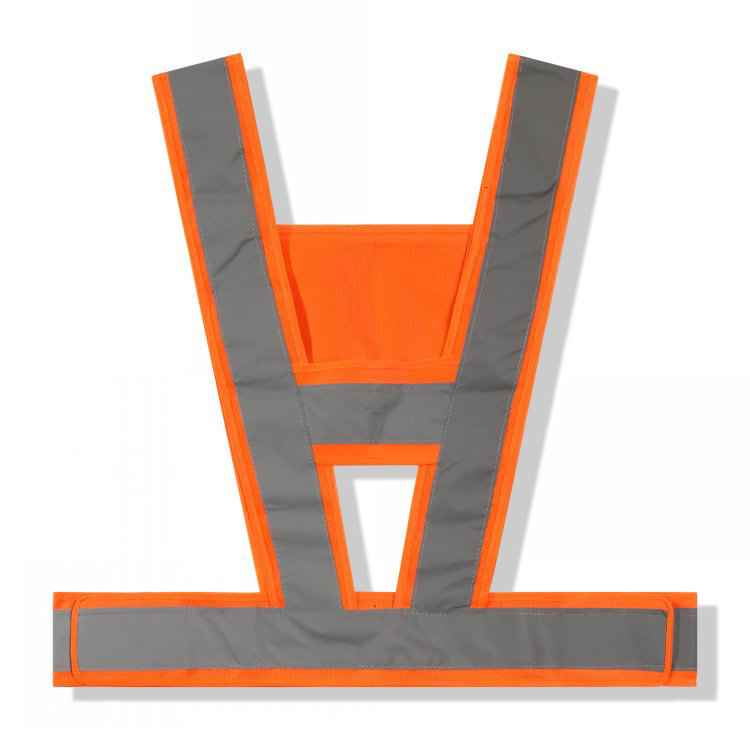 Shengchi V-shaped Vest Summer Reflective Clothing Road Construction Greening Traffic Riding Printing