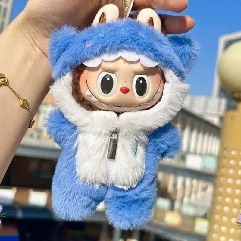 For Labubu Doll Clothes Hoodies Doll Clothes Color Match Hoodies Dolls Accessories Cute Decoration Little Cloths no doll C2509241