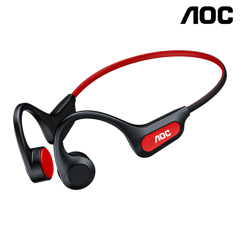 AOC Wireless Bluetooth Headphones ACN4521 Bone Conduction Bluetooth Headset Hi-Fi Sound Quality Music Earphones Ergonomic Design Sports Earbuds