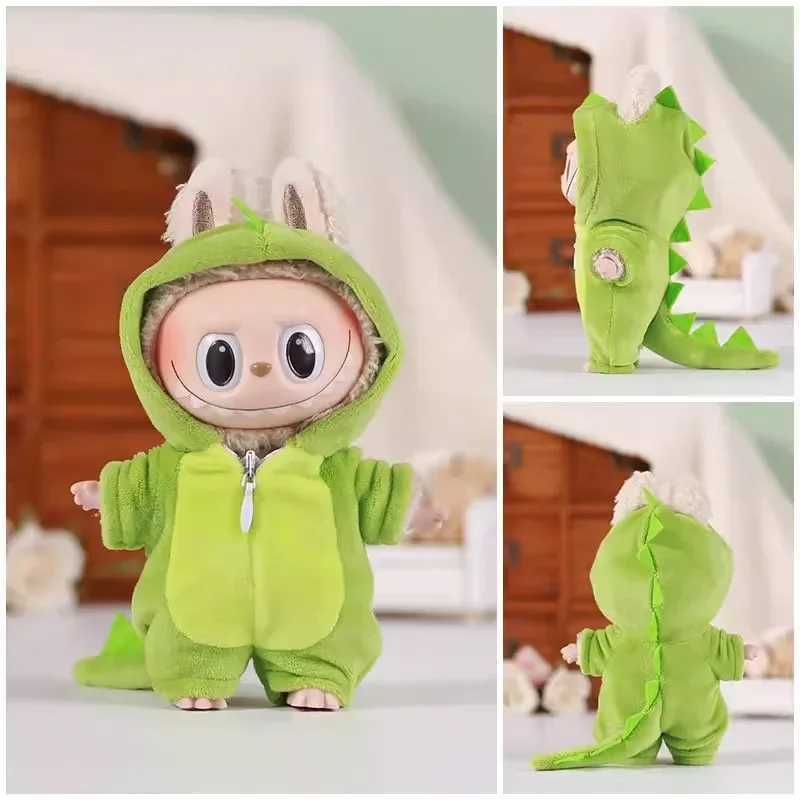 Dragon animal monster onesie For Labubu V3 V2 V1 baby clothes Dinosaur Costume for Ropa Labubu outfits C250924