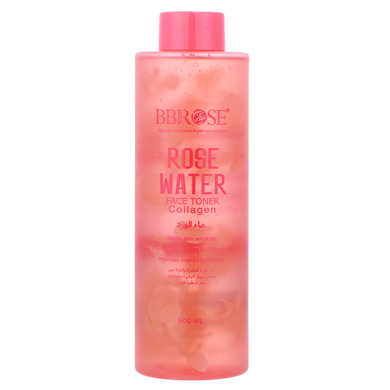BBROSE Collagen Rose Water Face Toner, Wrinkle - Delaying & Instantly Hydrating