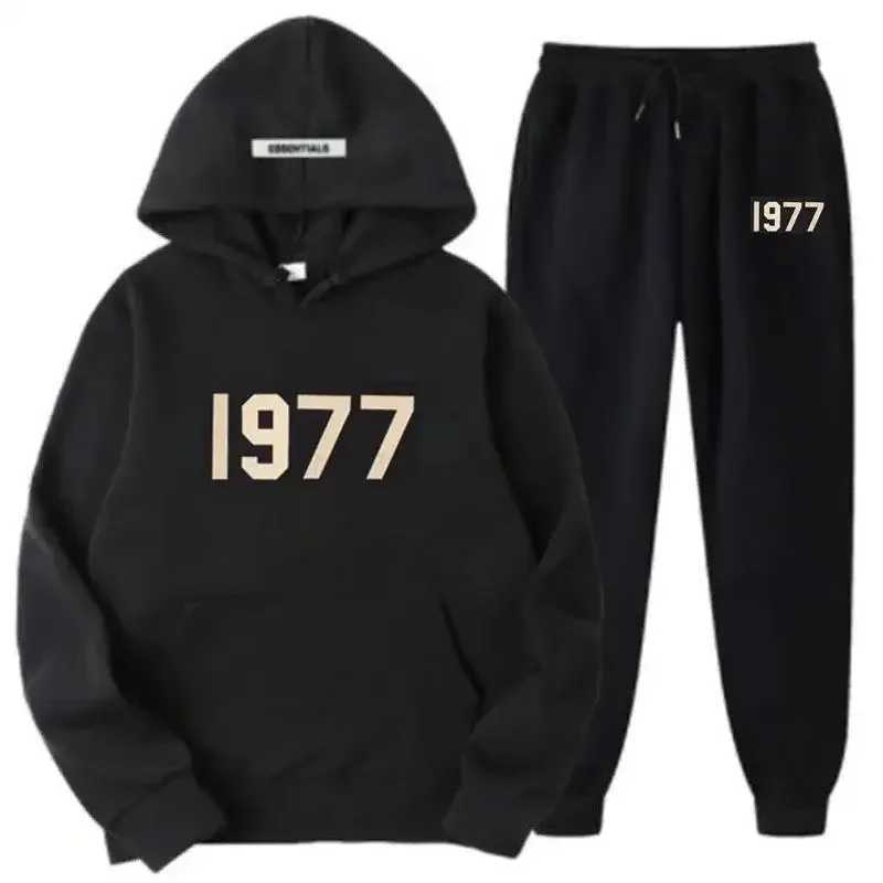 New Collection of Mens Casual Sportswear Sets for Autumn and Winter Featuring Printed Hoodies Sweatshirts and Sweatpants X250924