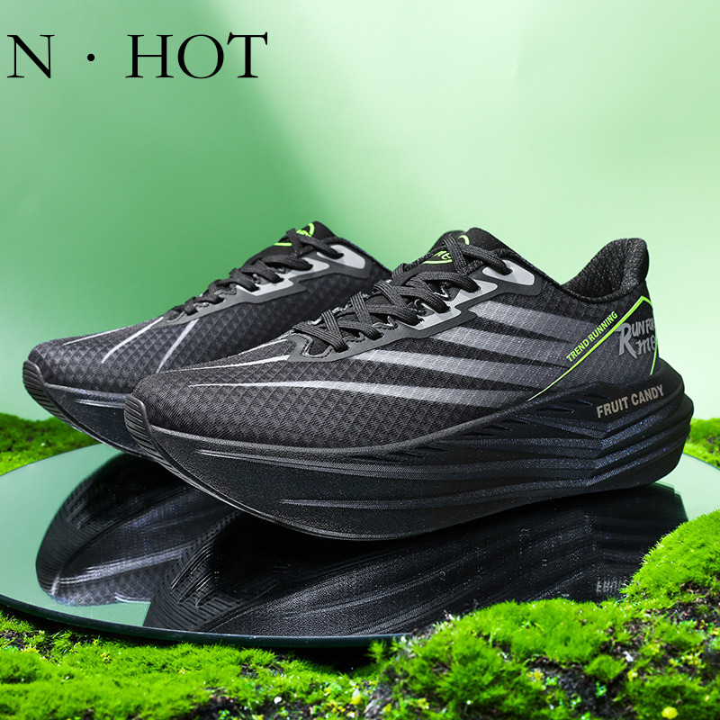 NHOT New Designer Luxury Fashion Carbon Plate Men's And Women's Sports Shoes Versatile Trendy Outdoor Breathable Lightweight Running Shoes S