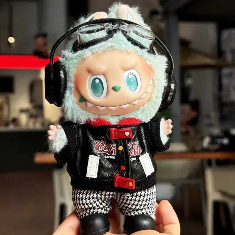 Retro Fly Jacket Fashion Doll Clothes for Labubu Doll Fashion Crossdressing Game Vinyl Doll Labubu Accessories Decora Girl Gift C250924