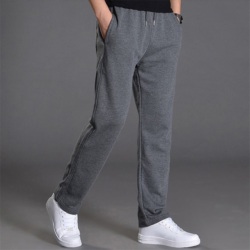 Men's Pants Spring Autumn Joggers Men Jogging Sweatpants Sportswear Knit Tracksuit Sports Pants Trousers Oversize Wide Leg Clothing 230515