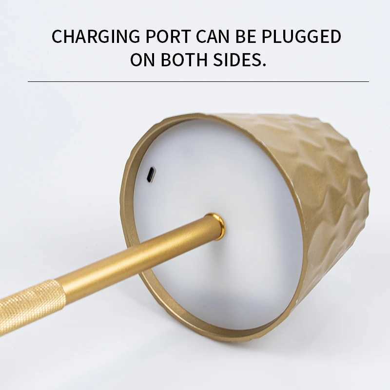 2025 New LED Table Lamp Wireless Wine Bottle Lamp 2in1 3 Colors Stepless Dimming Lamp Rechargeable Creative Ambient Light C251115