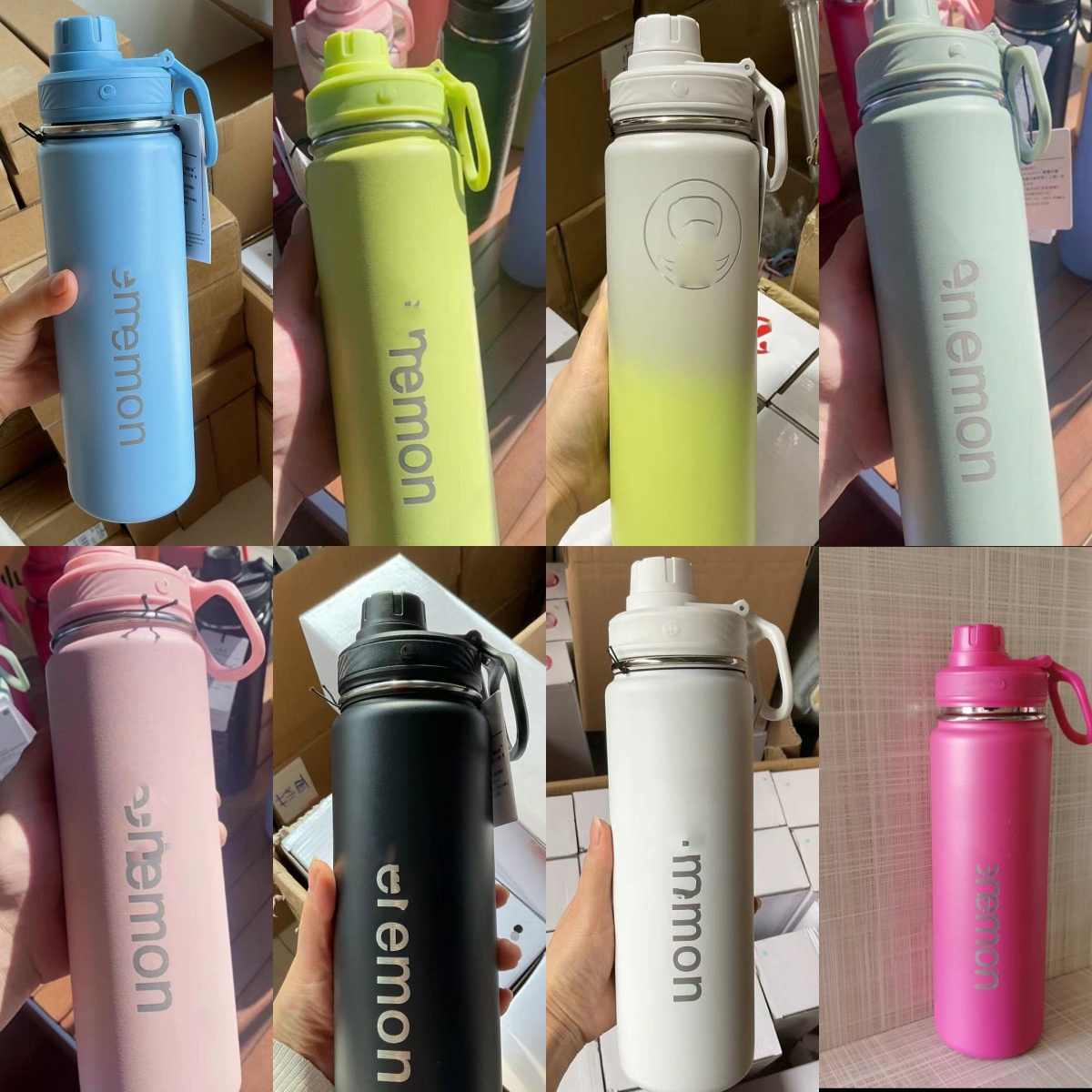Water Bottle Stainless Steel Coffee Mug Cold and Hot Double-layer Insulated Car Cup Travel Mug Vacuum Workout Cup for Sports & Fitness, Thermal Water Bottle