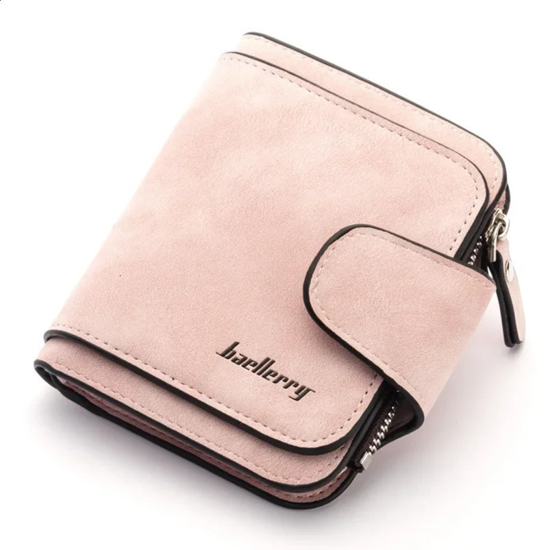 Baellerry Wallet Women Womens Short South Korea Clash Sandskin Coin Mini Katera 240827