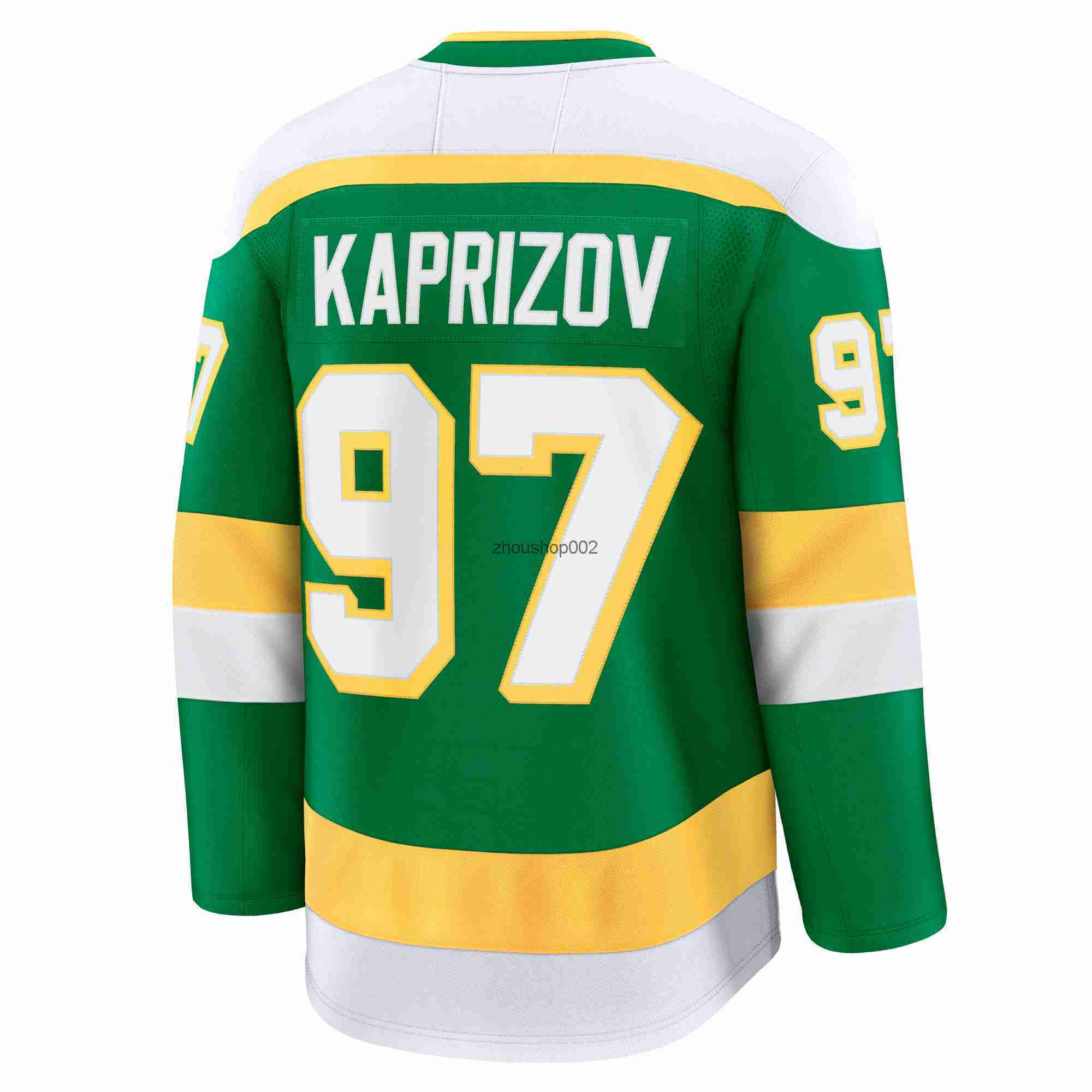 97 Kirill Kaprizov Reverse wilds hockey jersey 36 Mats Zuccarello minnesota 12 Matt Boldy 14 Joel Eriksson Ek Ryan Hartman Brock Faber Marc-Andre Fleu