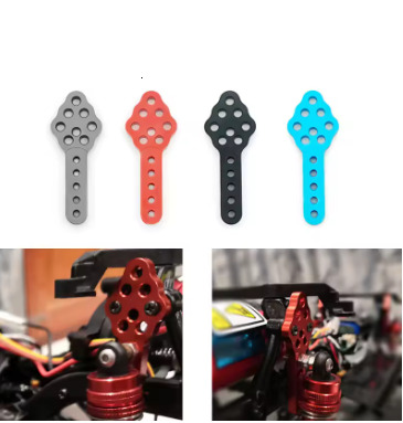 Aluminium Metal Shock Absorber Mount Adjust Height Angle Stand for 1/10 RC Crawler Axial SCX10 90046 90047 D90 D110 Upgrade Part