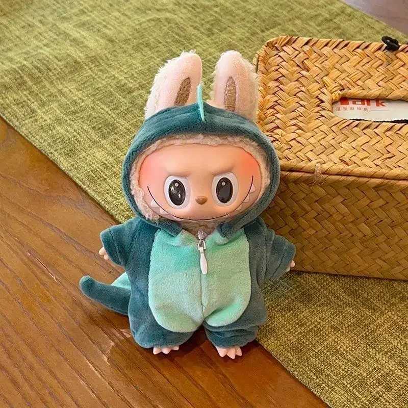 Dragon animal monster onesie For Labubu V3 V2 V1 baby clothes Dinosaur Costume for Ropa Labubu outfits C250924