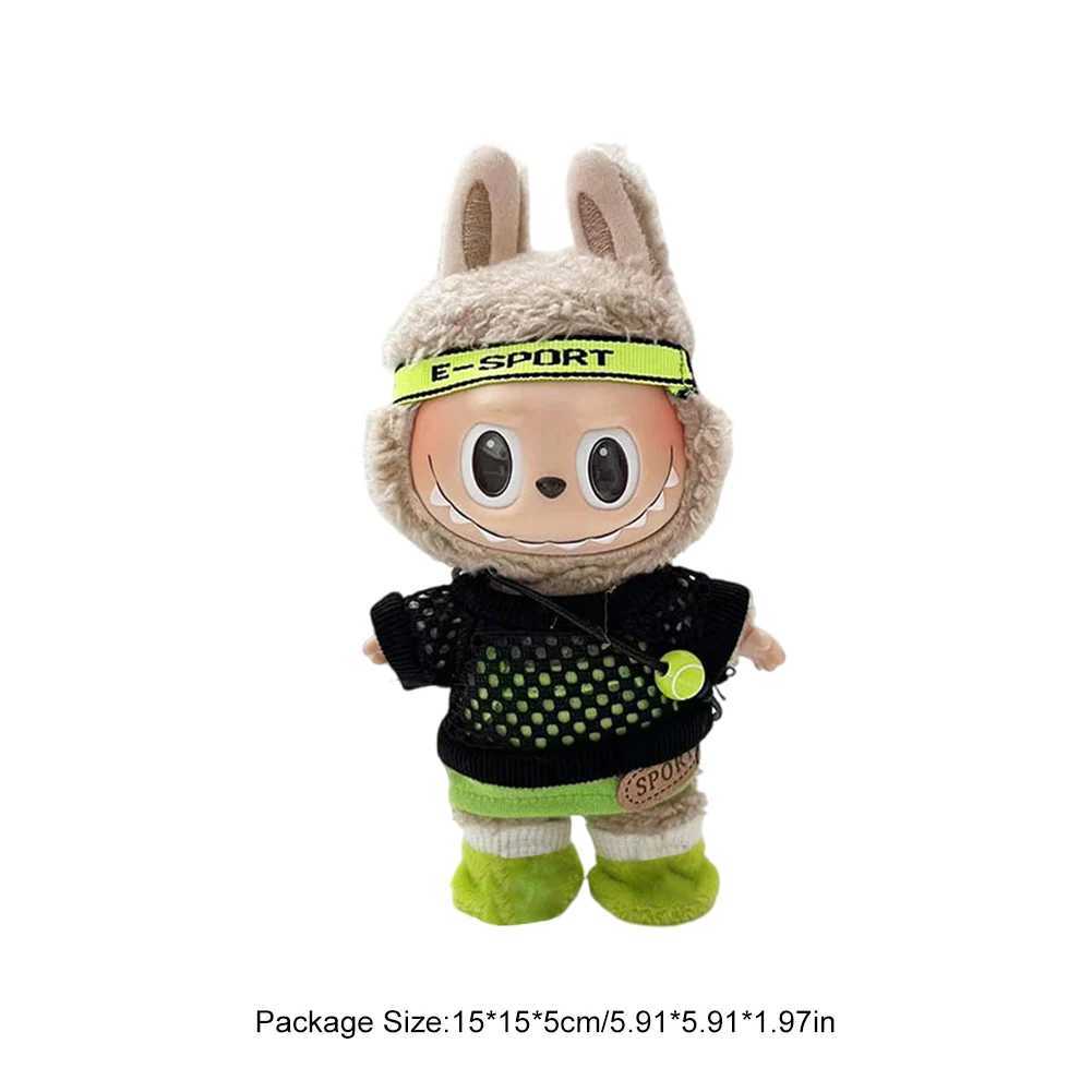 Doll Dress Up for Labubu 17cm Dolls Accessories No Doll Dolls Clothing Dress Up Clothes for Girls Birthday Gifts C250924