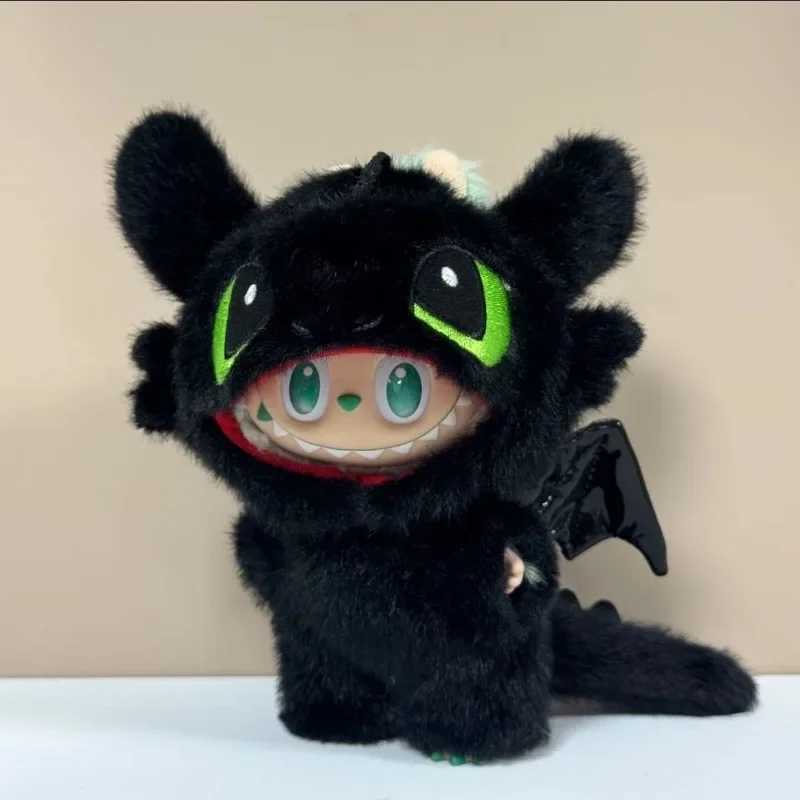 Toothless Outfit Only for 17cm 1st2nd3rd Gen Labubu Doll Anime Vinyl Figure Clothes Cute Collectible Gift C250924