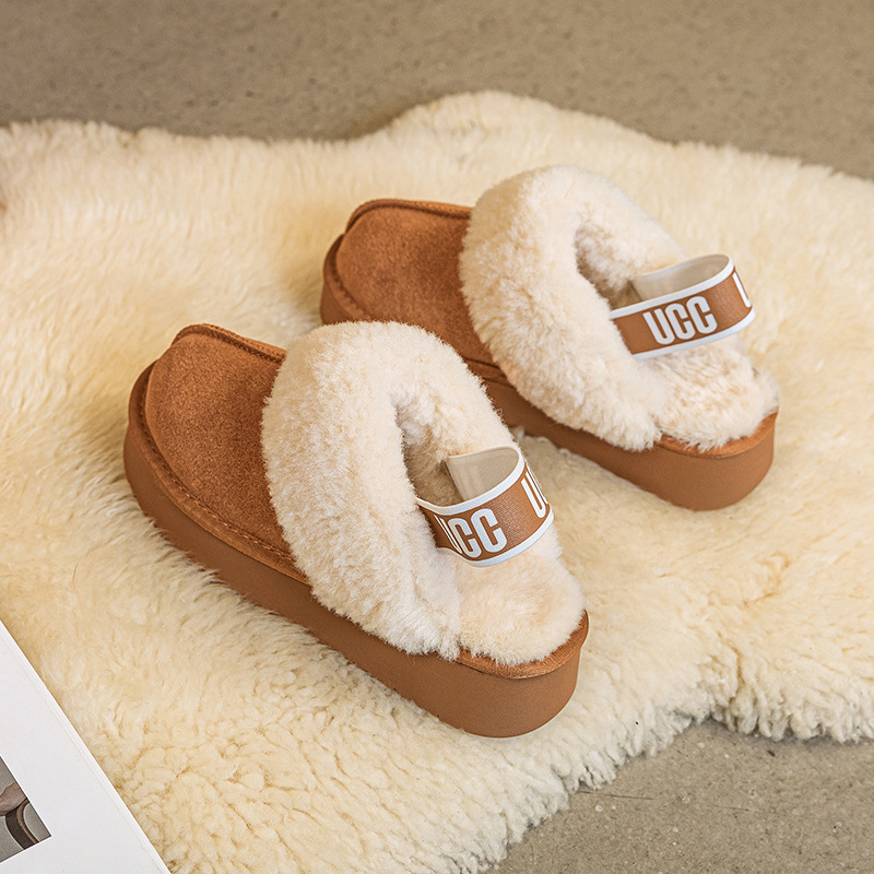 Free Shipping 2025 Extremely Warm Winter Boots for Women, Waterproof Genuine Leather Snow Boots with Plush Furry Lining, Thick Non-Slip Sole for Cold  - view 3