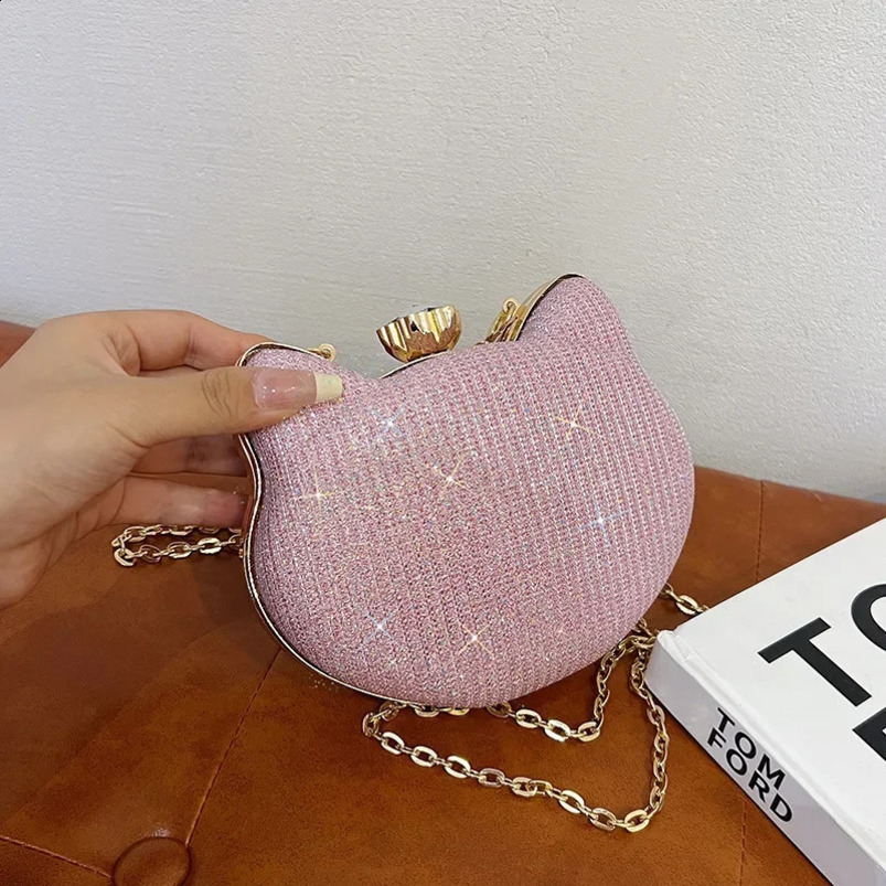 Women Evening Clutch Bags Fashion Chain Banquet Wallets Wedding Dinner Mini Lipstick Bag Packs Party Pack Gifts 240729