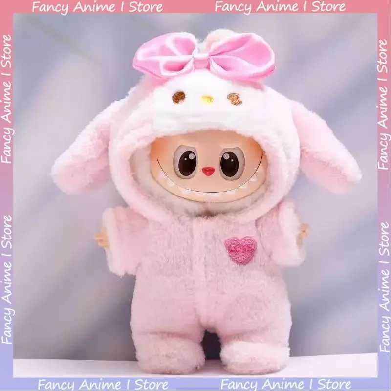 Cartoon Melody Labubu Doll Onesie Clothes for Labubu V1 V2 V3 DIY Girls Gift Cute Plush Dolls Clothing Outfit for Labubu Dolls C250924