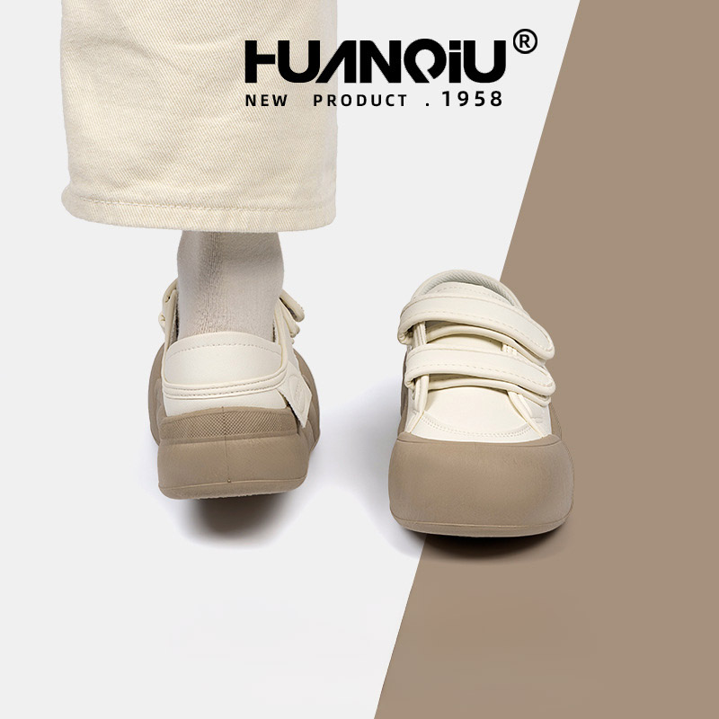 HUAN QIU Free shipping Designer Casual Shoes Thick soled versatile fashionable women sports shoes fashion high quality