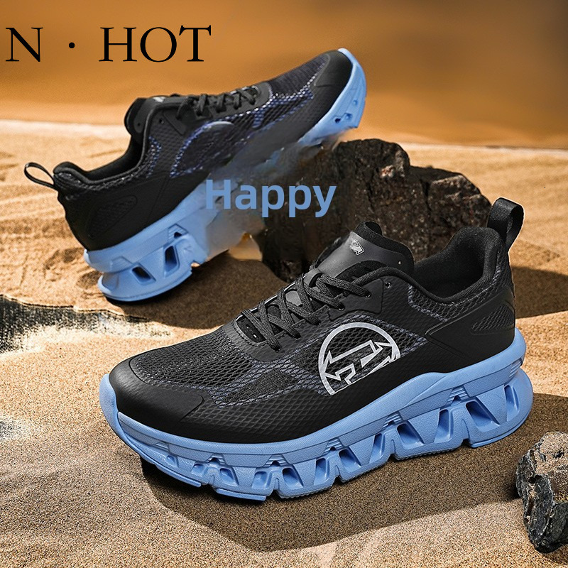 NHOT Designer Luxury Men's Breathable Mesh Sports Shoes Anti Slip Hiking Running Shoes Shock-absorbing Basketball Shoes Versatile Fashion Casual 
