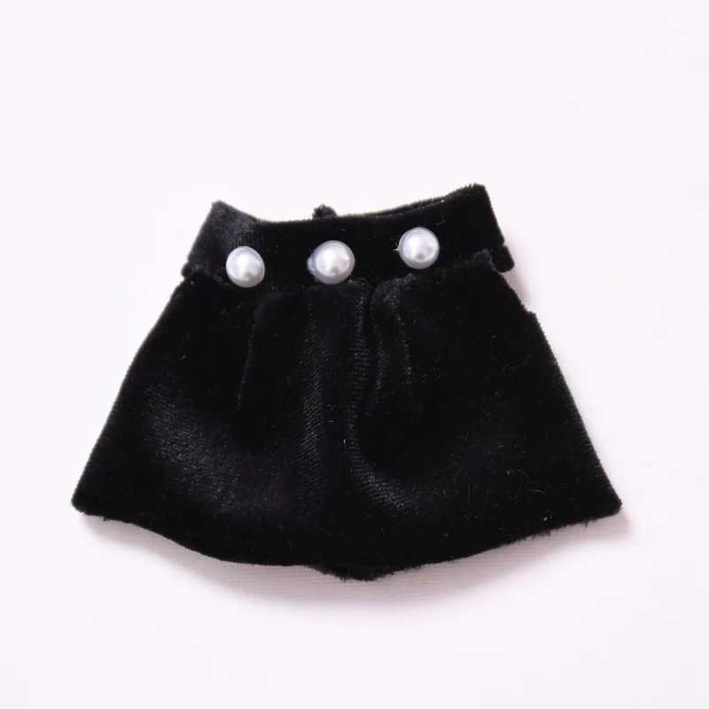 Suspender Skirt Dress Clothing For 10cm Labubu 40 Doll V4 Pendant Outfit Accessories Kids Gift Dress Up Toy Outfit Clothes Gift C250924