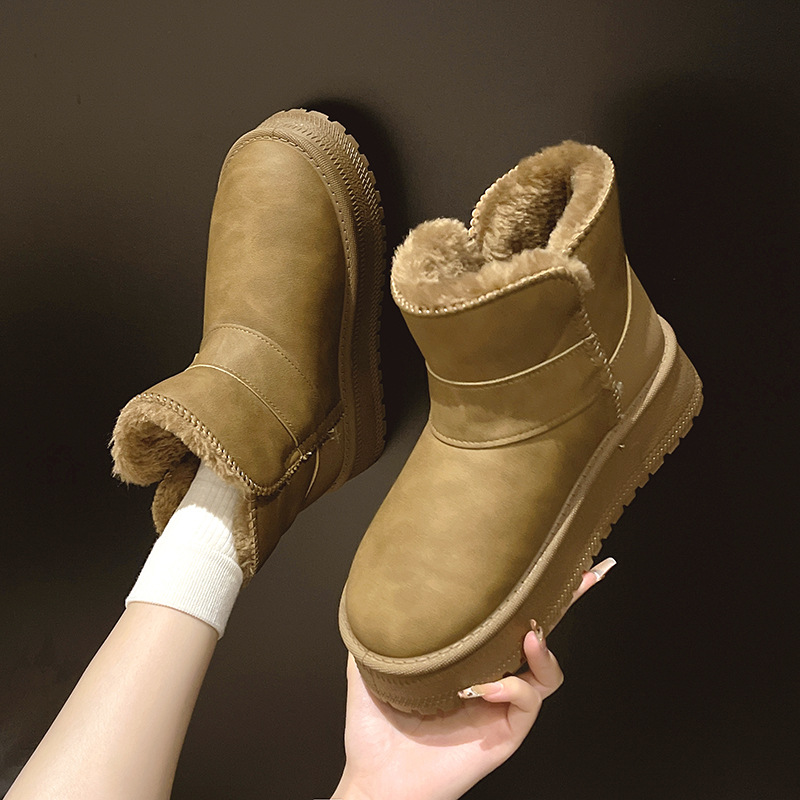 hot Free delivery designer Ladies' snow boots Fashionable and comfortable snow boots are essential for commuting