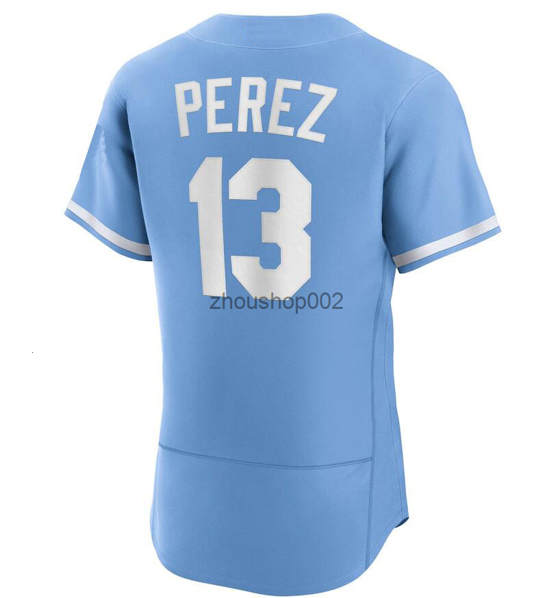 2025 Custom Bobby Witt Jr City Connect Jersey George Brett Salvador Perez MJ Melendez Whit Merrifield Baseball Men Women Youth