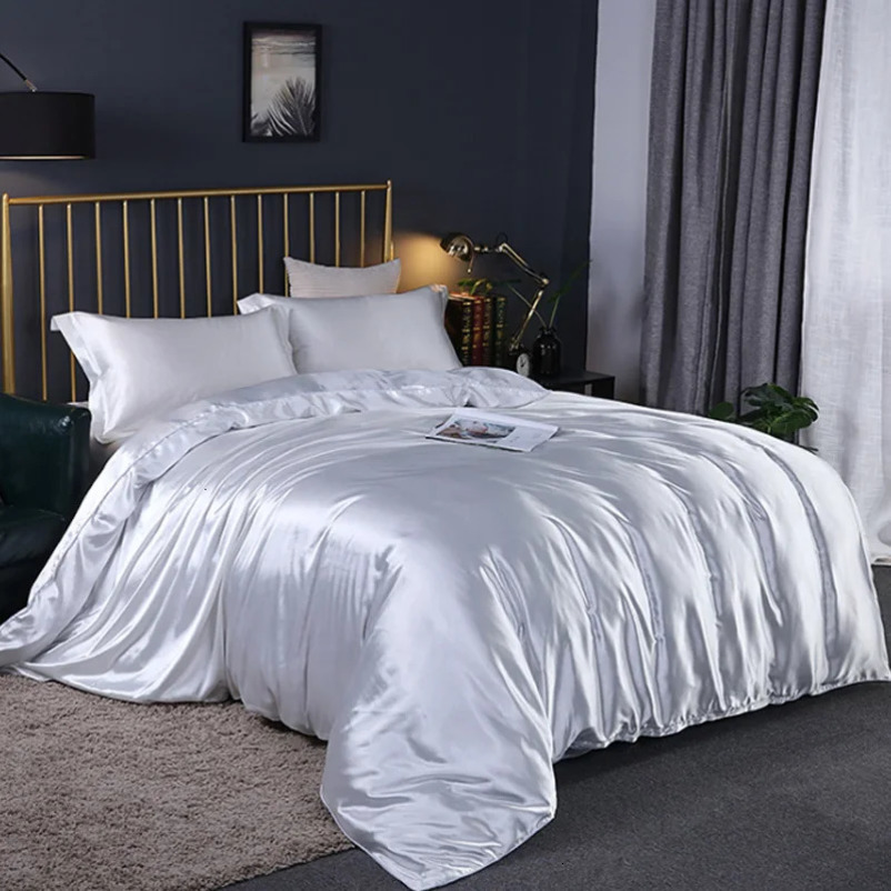 23pcs Duvet Cover Set Silky Soft Comforter Textured Quilt with Zipper Closure NO 240506