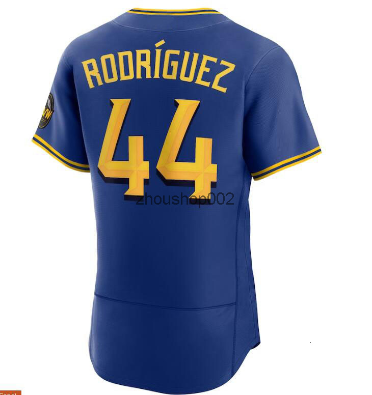 Mariners Ken Griffey Jr 44 Julio Rodriguez Baseball Jerseys JP Crawford Edgar Martinez Suzuki Ichiro Jarred Kelenic Kolten Wong Matt Brash City Connec