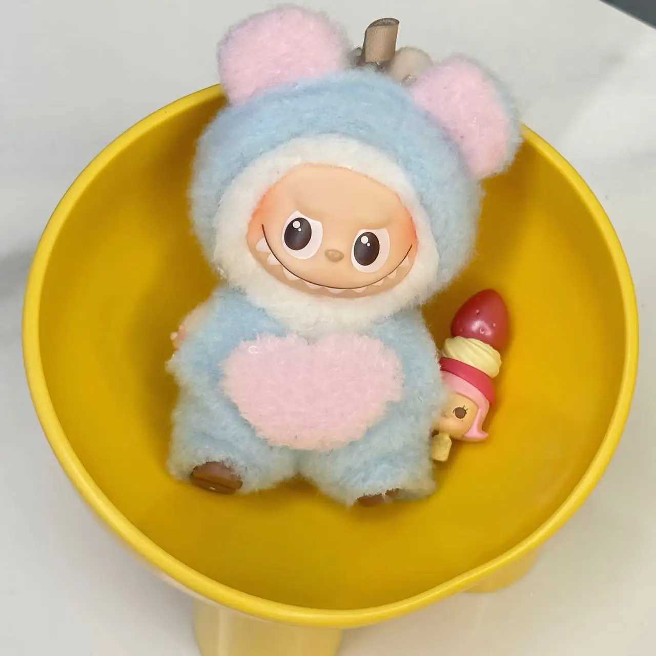 For Mini Labubu 40 The Monsters Pin for Love Series Love plush clothes For Labubu doll Clothing C250924