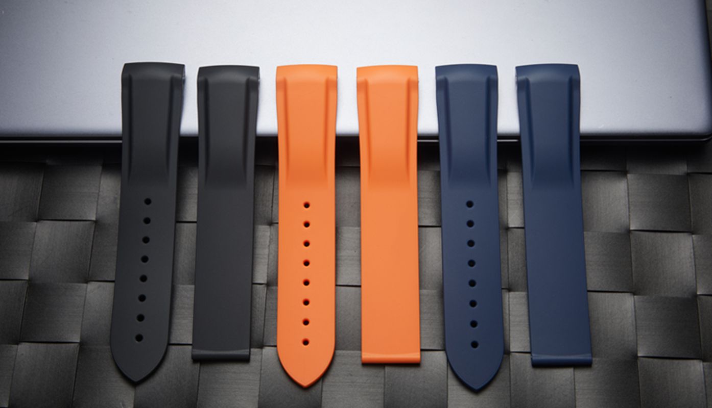 Extra Long Band XL XXL Silicone watch straps Men Soft Quick Release Watchband for Large Wrist Replacement - 18mm 20mm ... 26mm