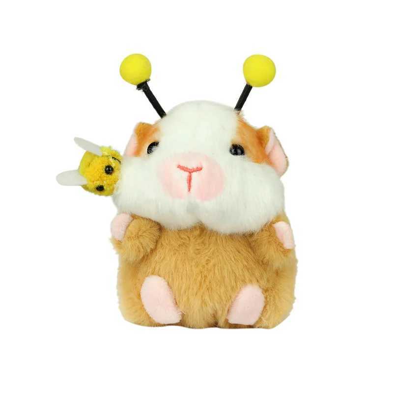 Birthday Gift Children Plush Toys Cute Guinea Pig Pendant Plush Doll Stuffed Animals Cartoon Kapibala Keychain Christmas Gifts C250925